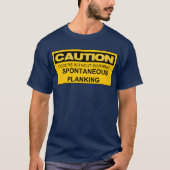 T-SHIRT PRÉCAUTION PLANIFICATION SPONTANÉE (Devant)