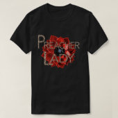 T-shirt Prêcheuse femme pasteur femmes Décontracté (Design devant)