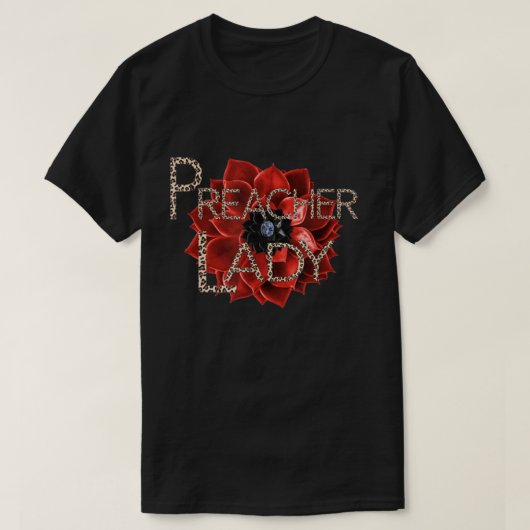 T-shirt Prêcheuse femme pasteur femmes Décontracté (Design devant)