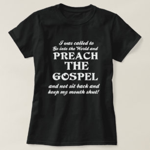 T-shirt Prêchez l'évangile