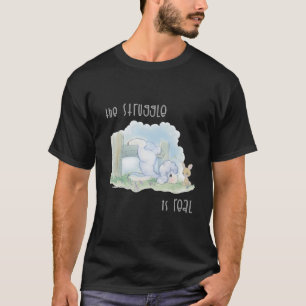 T-shirt Précieux Mots La Lutte Est Réelle