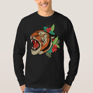 T-shirt Predator Jungle Animal Wild Chat Tropical Tig asia