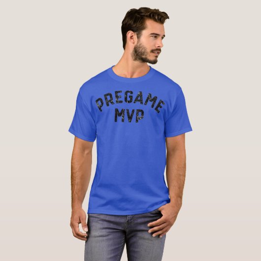 T-shirt Pregame MVP Funny (Devant entier)