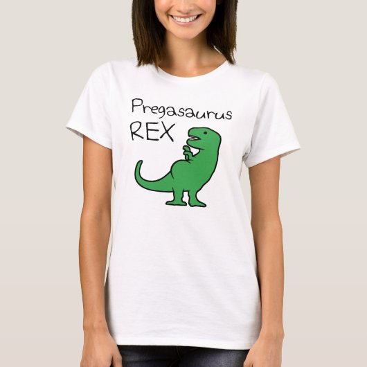 T-shirt Pregasaurus Rex (Devant)