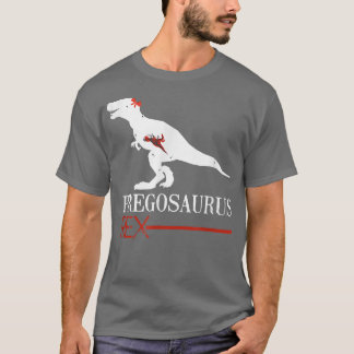 T-shirt Pregosaurus Dinosaur Re salle de faire-part