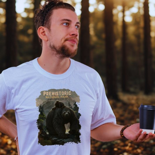 T-shirt Prehistoric National Park - Giant Sloths
