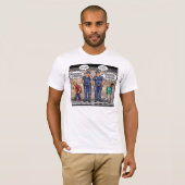 T-shirt Préjugés raciaux révélés (Devant entier)