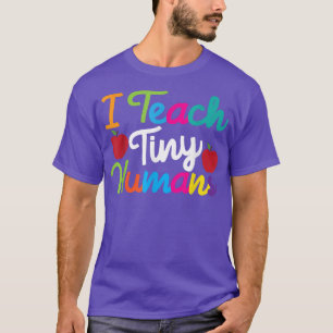 T-shirt PréK maternelle Conception de l'enseignant I Teach