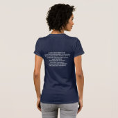 T-shirt Premier amendement (Dos entier)