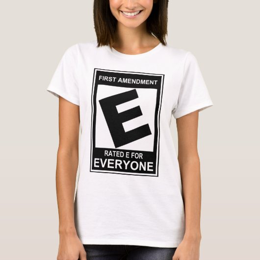 T-shirt Premier amendement (Devant)