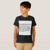 T-shirt Premier amendement de la Constitution (Devant entier)