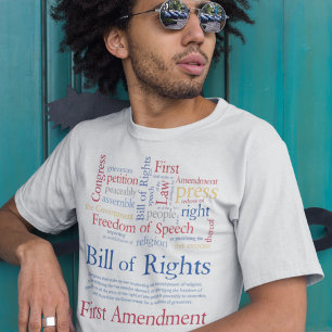 T-shirt Premier amendement Liberté d'expression Liberté de