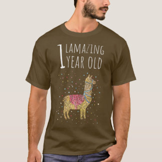 T-shirt Premier anniversaire 1er Lama Alpaka
