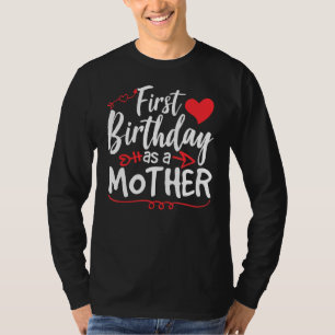 T-shirt Premier Anniversaire Comme Fête Mère Maman Maman M