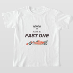 T-shirt Premier anniversaire de la voiture Fast One Race