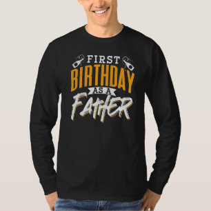 T-shirt Premier Anniversaire En Tant Que Père Papa Papa Pa