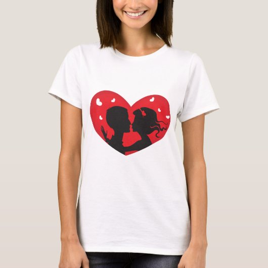 T-shirt Premier baiser (Devant)