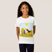 T-Shirt premier baiser (Devant entier)