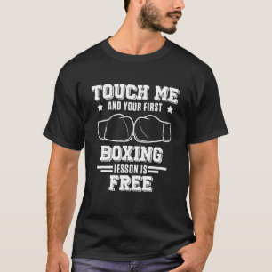 T-shirt Premier Boxer Leçon Gants Fighter Martial A