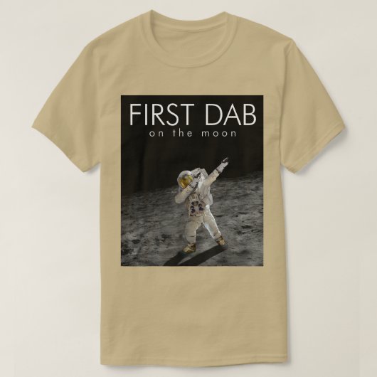 T-shirt Premier Dab sur la Lune Dabbing Astronaut Espace (Design devant)