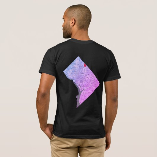 T-shirt Premier district (Dos entier)