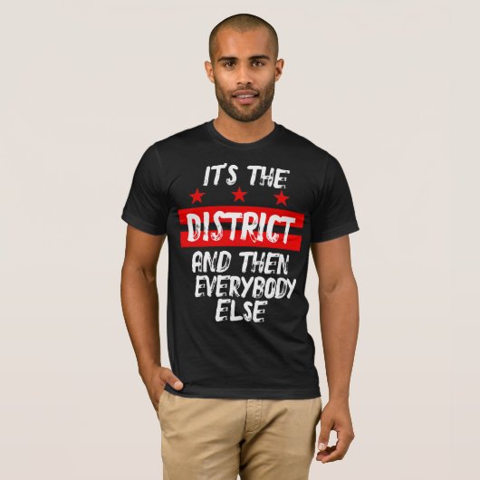 T-shirt Premier district (Devant entier)