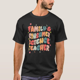 T-shirt Premier jour de l'école Famille et sciences de la 