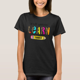 T-shirt Premier Jour De L'École Professeur Vous Allez Appr