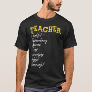 T-shirt Premier Jour De L'École Retour À L'École Enseignan