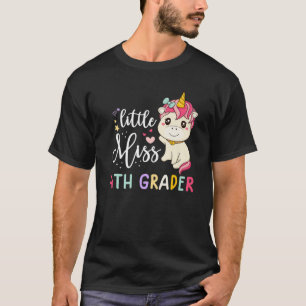 T-shirt Premier Jour De L'École S Pour Les Filles Little M