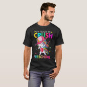 T-shirt Premier Jour de Pré K Je suis Prêt Crush Preschool (Devant entier)