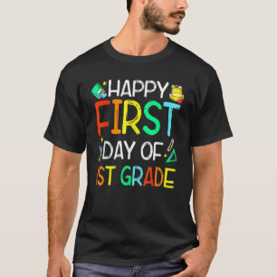 T-shirt Premier Jour De Première Année Accueil Bonne 1Ème