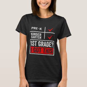 T-shirt Premier Jour De Première Année Garçons Filles Reto