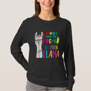 T-shirt Premier Jour De Prof De Pre Maternelle Pas De Prob