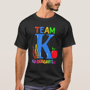 T-shirt Premier Jour D'Enfant Garten Pre K Team Kinder