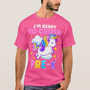T-shirt Premier Jour D'Enseignement Préscolaire Je Suis Pr