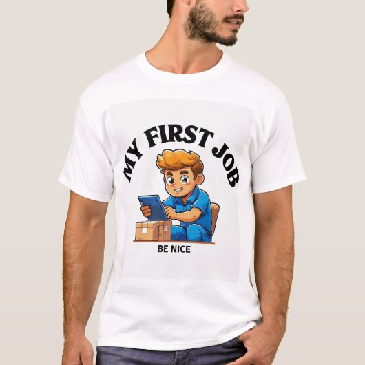 T-shirt Premier livreur (Devant)