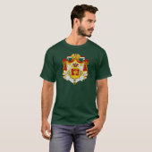 T-shirt Premier manteau d'empire des bras mexicain (Devant entier)