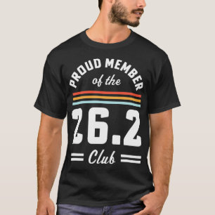 T-shirt Premier Marathon 262 Club Marathoner Retro Runner