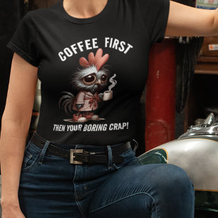 T-shirt Premier mème de café