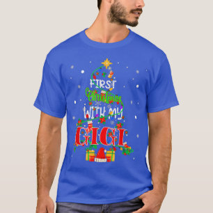 T-shirt Premier Noël avec mon arbre de Noël Gigi Light Fam