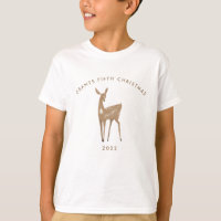 Premier Noël bébé détails cerf