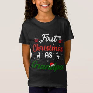 T-Shirt Premier Noël Comme Grand-Père Cute Famille Matchin