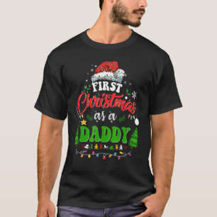 T-shirt Premier Noël Comme Papa Fête Santa Hat Gro
