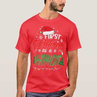 T-shirt Premier Noël comme pharmacien Funny 1er Christma