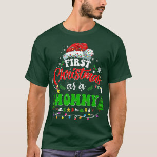 T-shirt Premier Noël en maman Nouvelle maman 1er Noël