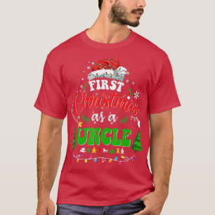 T-shirt Premier Noël en oncle Nouveau Oncle 1er Noël