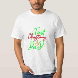 T-shirt Premier Noël en tant que papa -