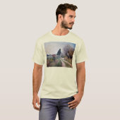 T-SHIRT PREMIER PRINTEMPS EN PAYSAGE TOSCANE (Devant entier)