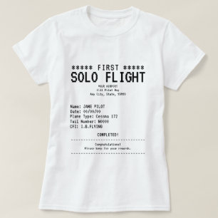 T-shirt Premier vol solo